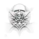 anonymous  tattoo design idea