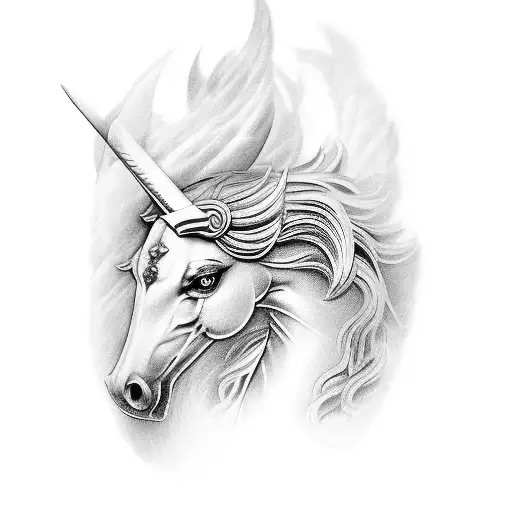 greek godness & pegasus realistic for sleeve tattoo design idea