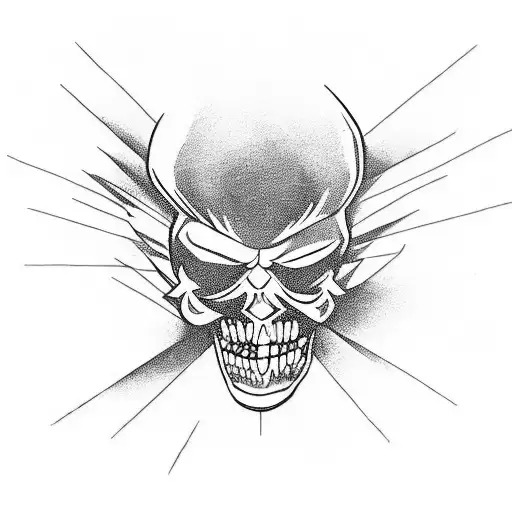  blackout , motorhead , full arm, shadows tattoo design idea