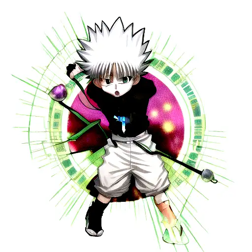 killua hunterxhunter tattoo design idea