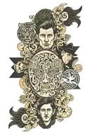 Arctic Monkeys album covers and iconic tattoo design idea