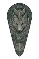 Celtic wolf, Celtic raven  celtic patterns, dara knot tattoo design idea