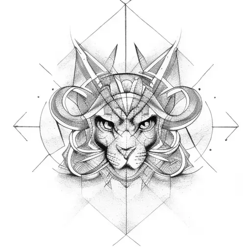 Abstract tattoo for car fan tattoo design idea