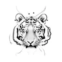 tiger and dragon tattoo design idea