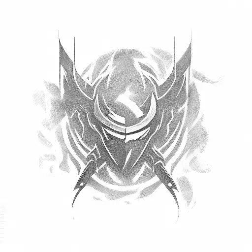Jhin, Lucian, and Ezreal in a fierce battle tattoo design idea