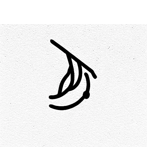 fine line, japan, symbol tattoo design idea