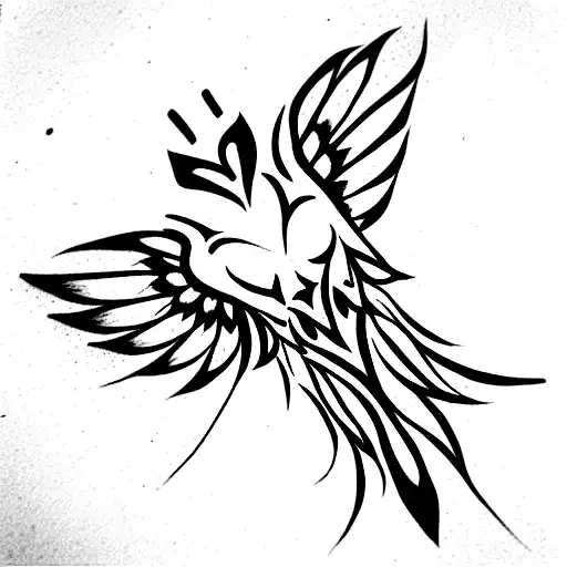 fenix tattoo design idea