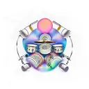 drum tattoo design idea