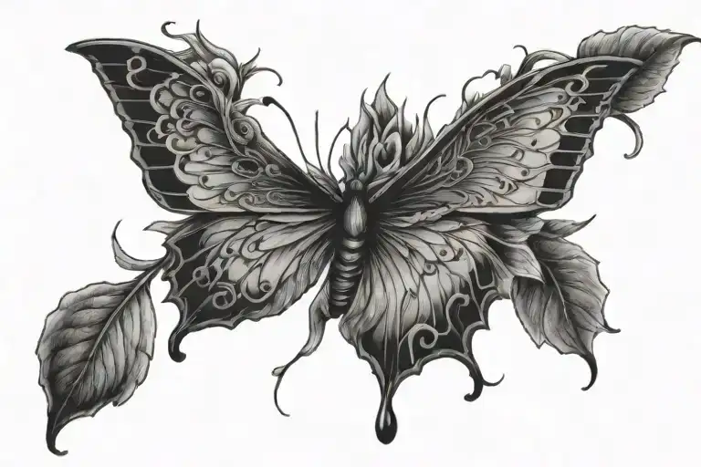 Anxiety Acupuncture strength inspired tattoo design idea