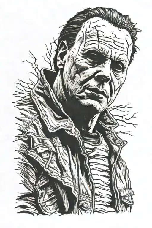 Michael Myers tattoo design idea