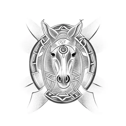 Tribal Horse Head Tattoo Stock Illustrations – 1,176 Tribal Horse Head  Tattoo Stock Illustrations, Vectors & Clipart - Dreamstime