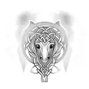 celtic horse tattoo design idea