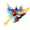 Phoenix  tattoo design idea