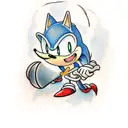 connor sonic theme tattoo design idea