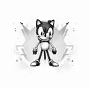 connor sonic theme tattoo design idea