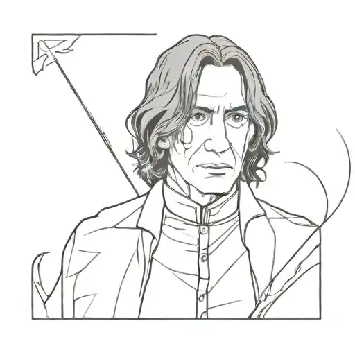 about severus snape tattoo design idea