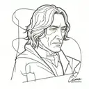about severus snape tattoo design idea