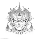 Gohan tattoo design idea