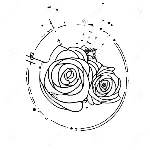 one line philosophy tattoo design idea