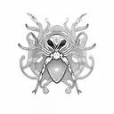 Arachne tattoo design idea