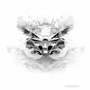 bmw e30 tattoo design idea