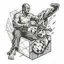 box,football,karate,education,book,bussiness,mother and father, love, entrepreneuer  tattoo design idea