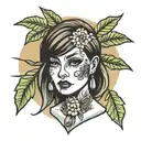 PECAN HEAD tattoo design idea