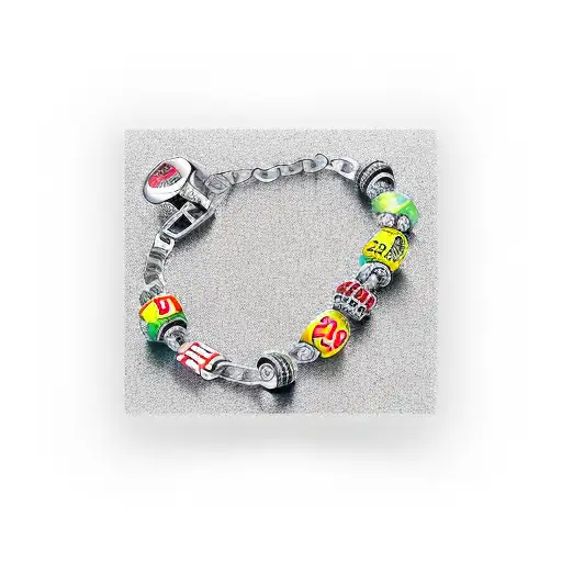 charm bracelet  tattoo design idea