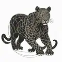 in lak ech ala kin ayahuasca chacrona jaguar tattoo design idea