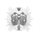 motocross 97  tattoo design idea