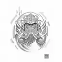 ashoka tano tattoo design idea