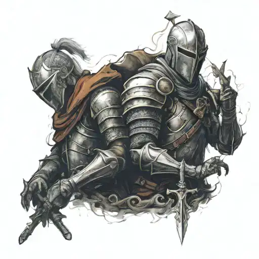 Dark Souls 3 characters tattoo design idea