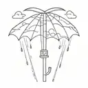 efter rain comes sunshine   tattoo design idea