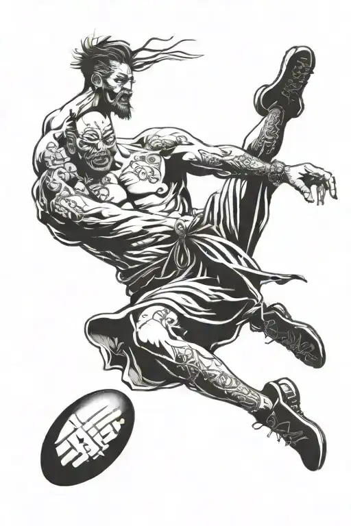 I fear not the man who has practiced 10,000 kicks once, but I fear the man who has practiced one kick 10,000 times. tattoo design idea
