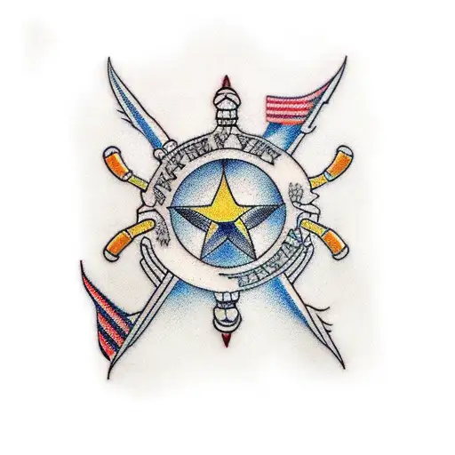  arma tattoo design idea