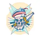  arma tattoo design idea