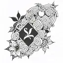 90s tattoo design idea