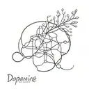 dopamine brain tattoo design idea
