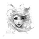 mare flower from the book mistborn tattoo design idea