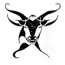 tauro tattoo design idea