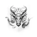 tauro tattoo design idea