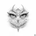 number "23" with fire tattoo design idea