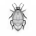 cockroach  tattoo design idea