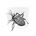 cockroach  tattoo design idea