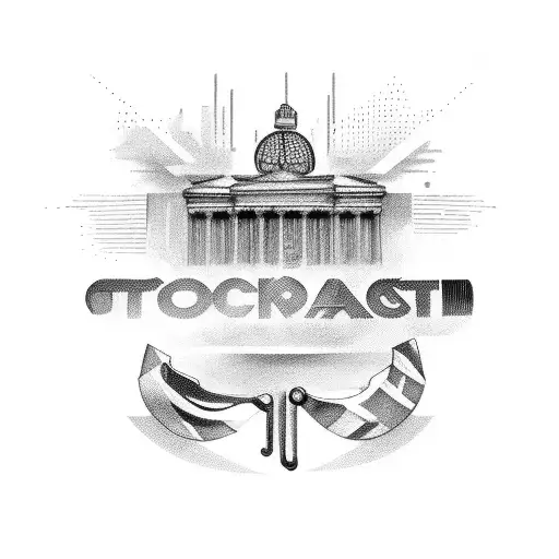 stock market tattoo design idea