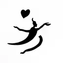 dance tattoo design idea
