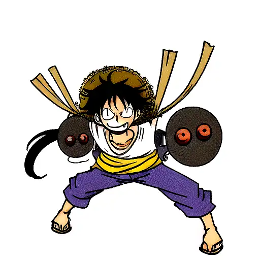 Luffy tattoo design idea