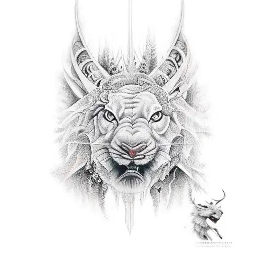 bosque tattoo design idea