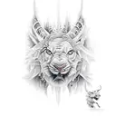 bosque tattoo design idea