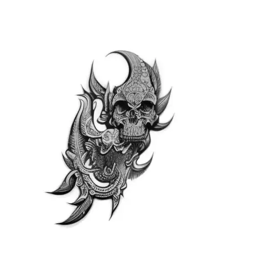 Kali tattoo design idea